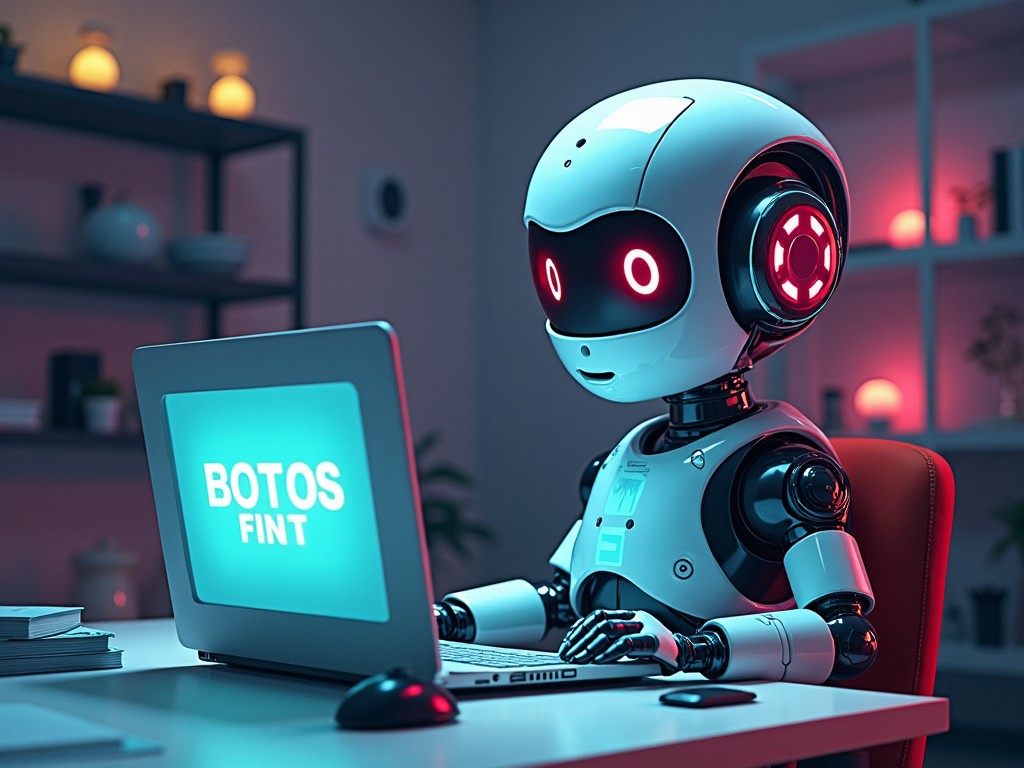 Bot de IA interagindo com usuários em tempo real em uma interface de chat